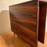 Table vintage pliable palissandre de Berndt Winge
