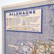 Map Germany and Europe 40s
