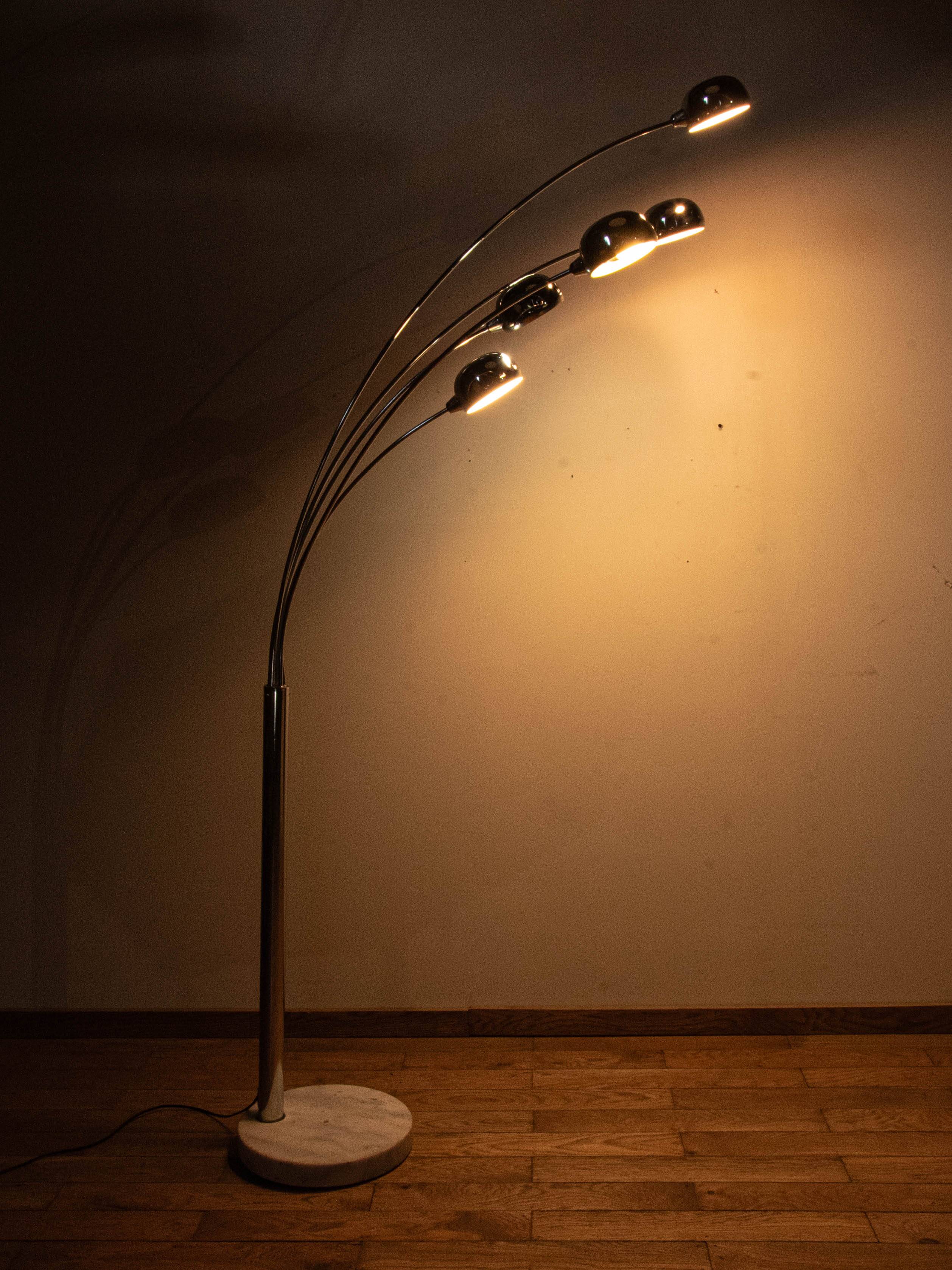 Designer floor lamp