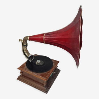 Pathéphone N°6 horn record player