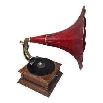 Pathéphone N°6 horn record player