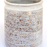 Ceramic pot and cherries by Michel Barbier, Vallauris