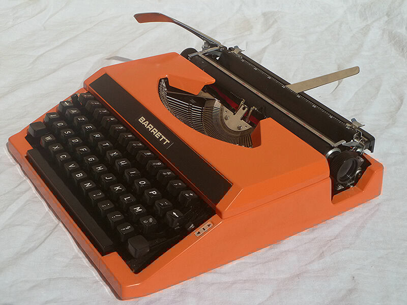 Barrett japan typewriter
