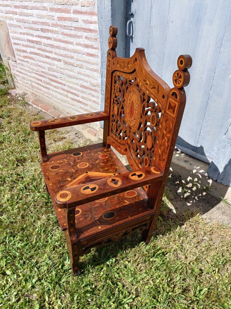 Anglo-Indian Armchair - 19th Century