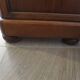 Rare Louis Philippe chest of drawers with 7 drawers from the 80s in cherry wood