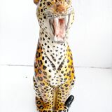 Ceramic cheetah statue from the 1970s.