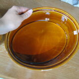 Vintage yellow enamelled rabbit terrine