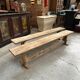Pair of oak benches