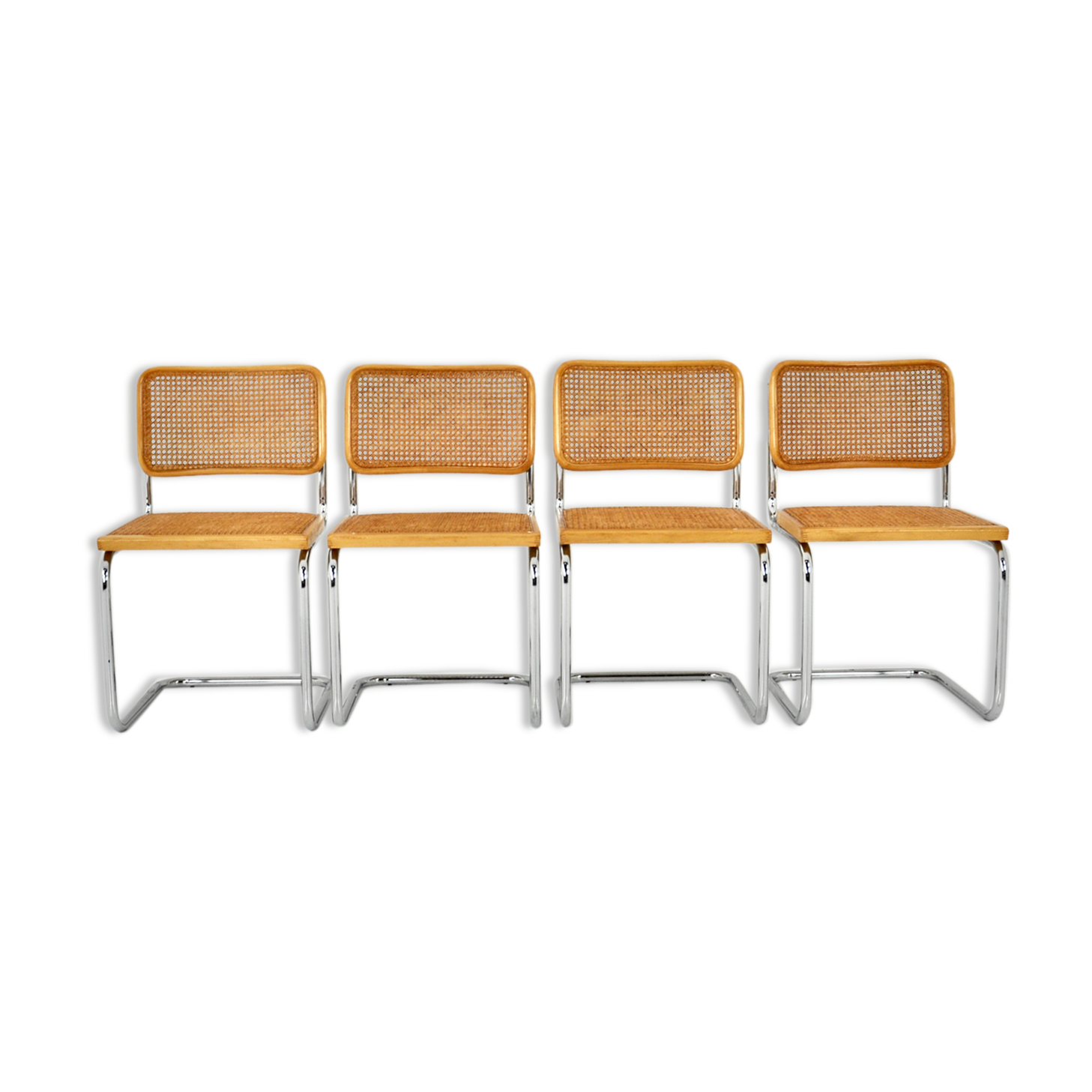 Dining chairs B32 by Marcel Breuer set of 4