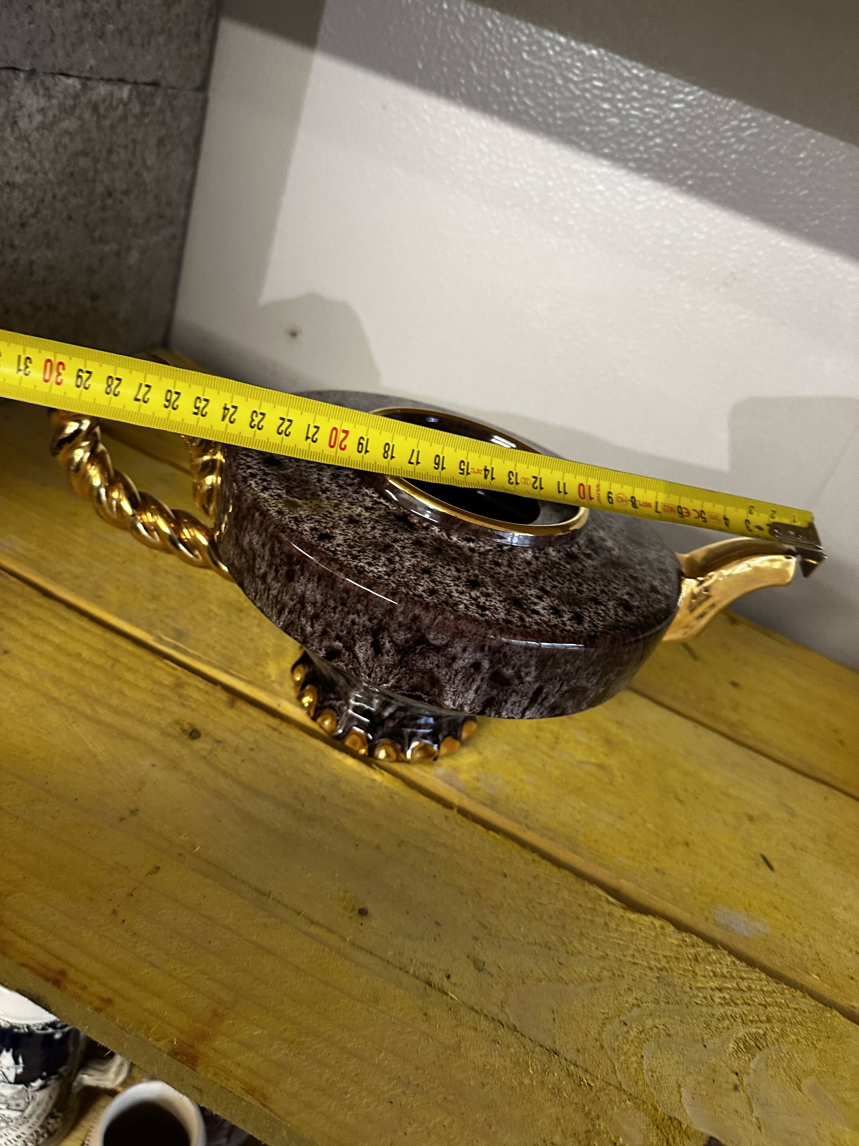 Ceramic milk jug from Vallauris by Marius Giuge