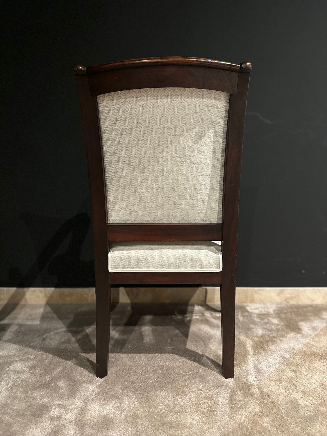 6 chairs from the Restauration period, circa 1815-1848