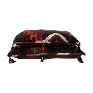 Set de 2 poufs berbere