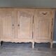 Rustic oak airbrushed sideboard