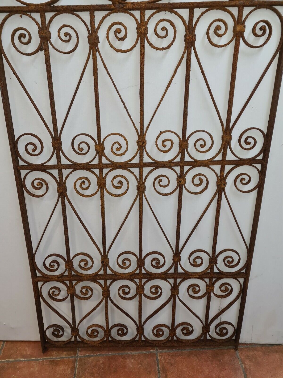 Wrought iron gate