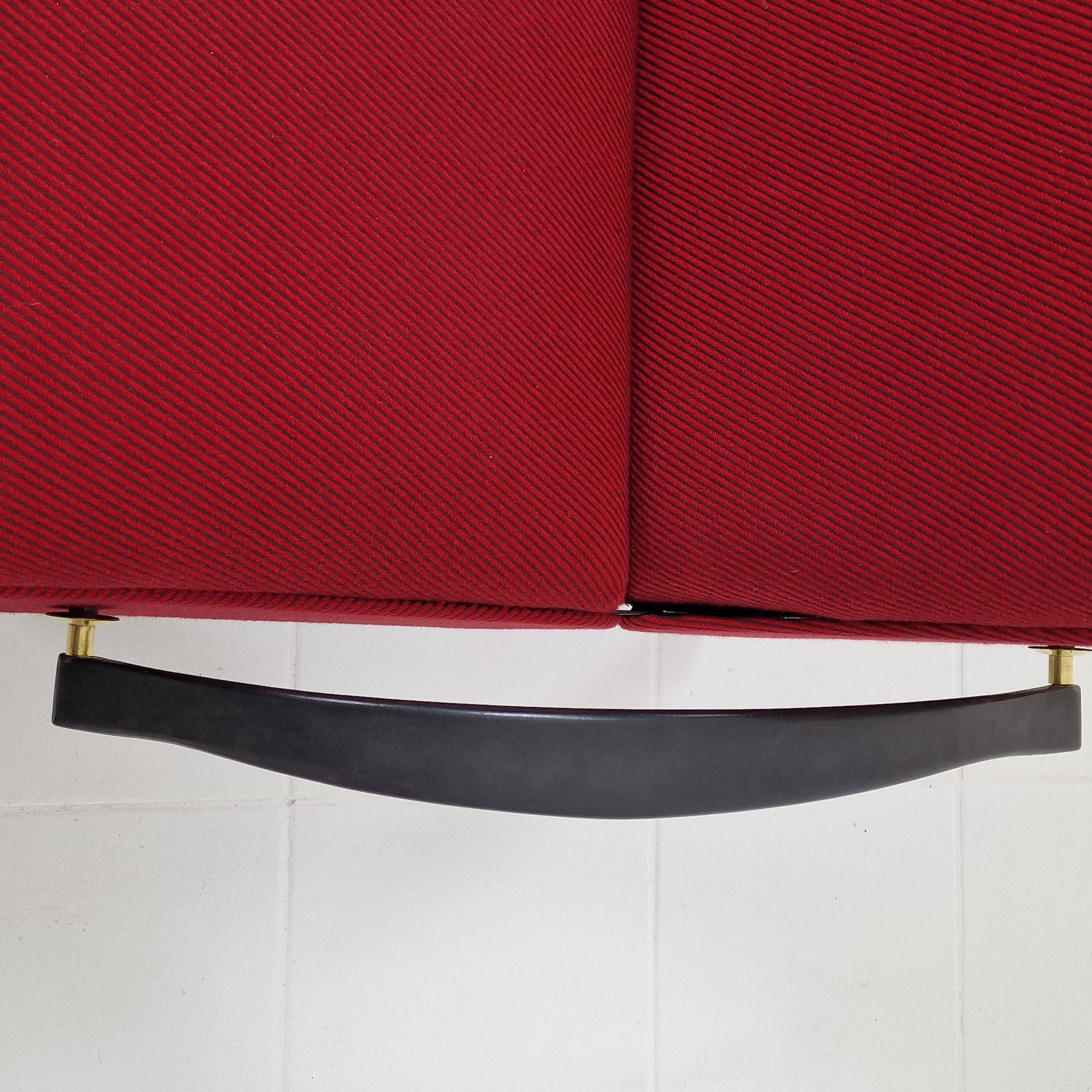 P40 Reclining Lounge Chair by Osvaldo Borsani for Tecno, 1950's