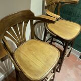 Pair of bistro bar chairs