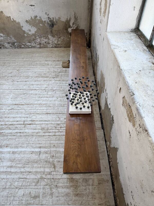 Banc de ferme chêne 250cm