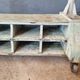 Old industrial coat rack, wardrobe rack XXXL