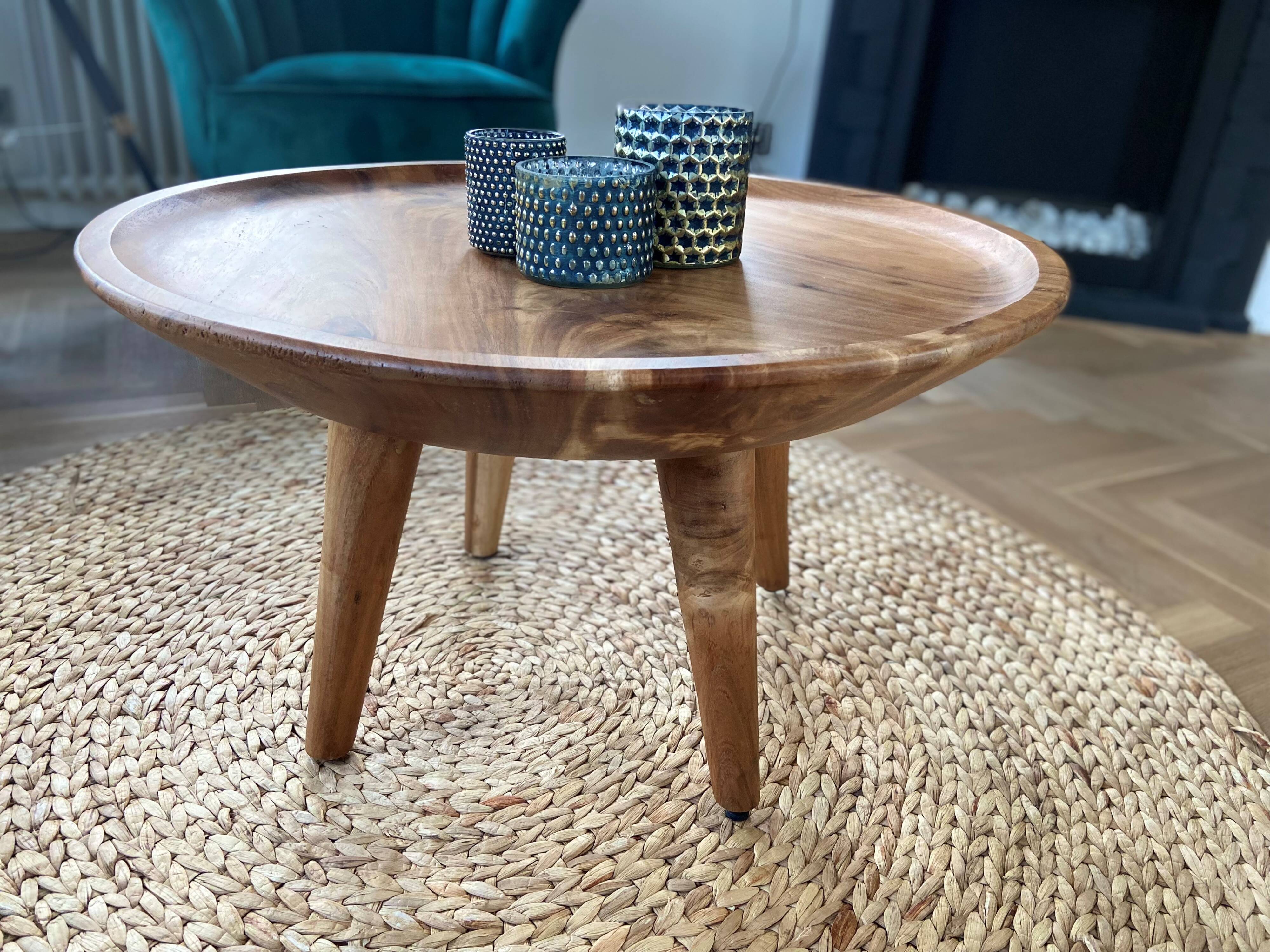Wabisabi round coffee table / coffee table / side table
