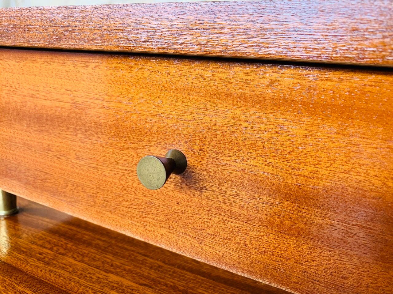 Vintage bedside Scandinavian style 60s