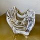 Crystal ashtray from Bayel, 1970s