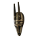 Masque MARKA  bois et placage laiton
