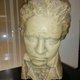 Plaster bust