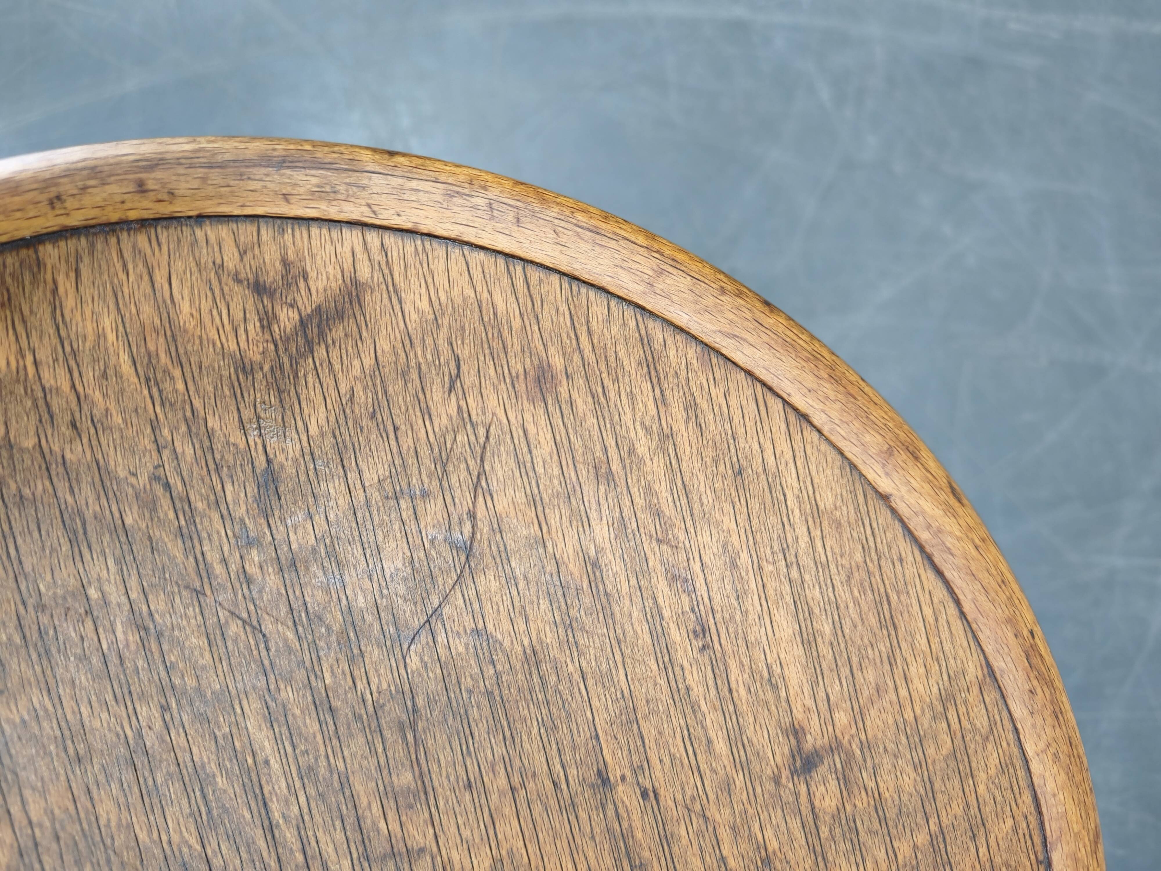Thonet Bentwood Swivel Piano Stool, Czechoslovakia 1930s