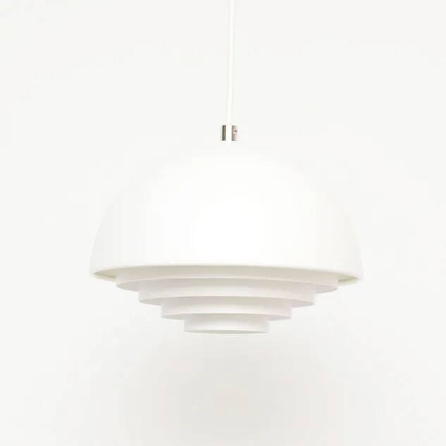 White Scandinavian lamp, 1990s