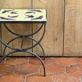 Vintage tiled coffee table