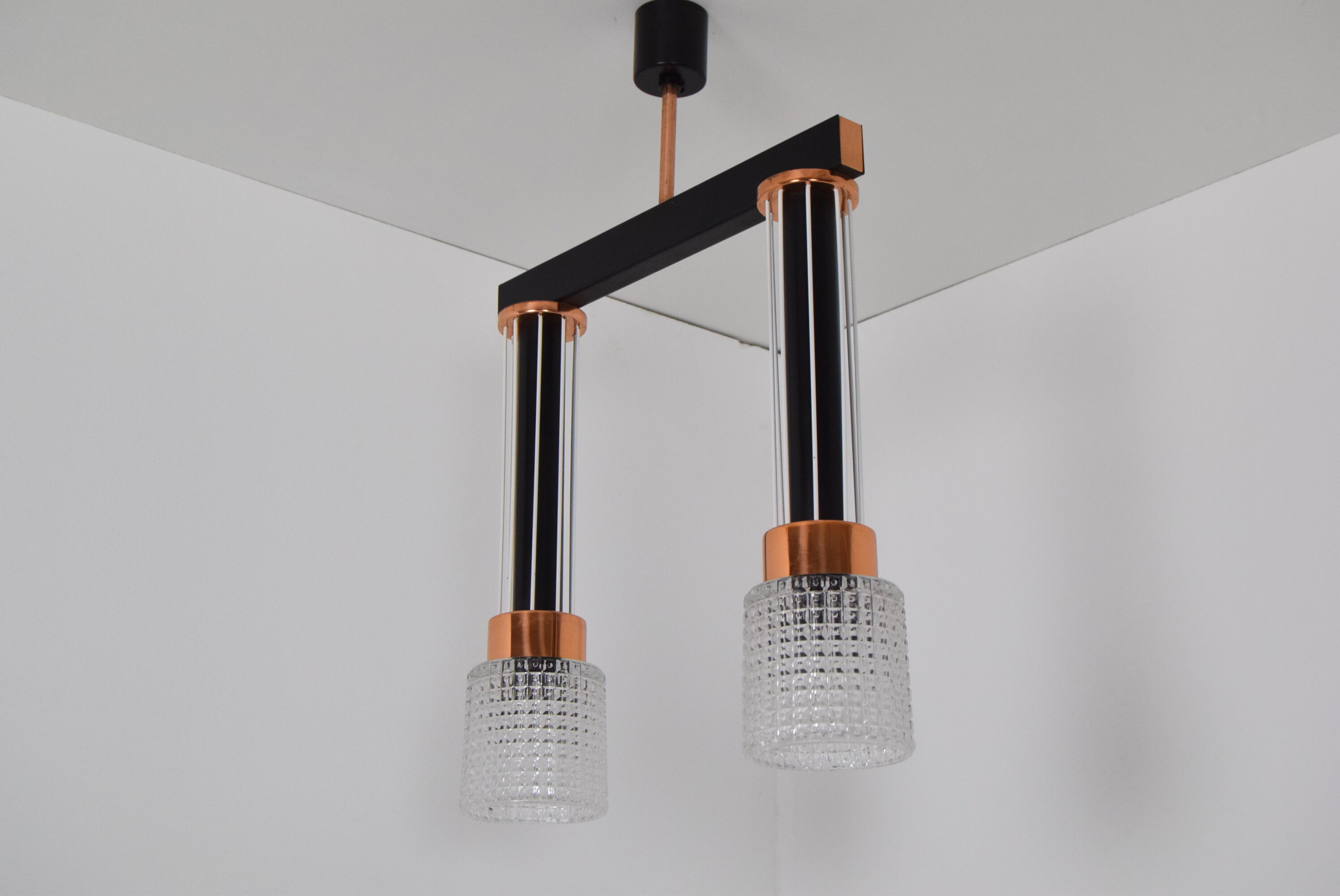 Suspension vintage de Drukov 1960's