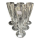 6 Baccarat Clermont 19th century champagne flutes