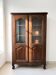 Authentic brown wooden library