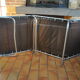 Vintage sunbathing deckchair 70s