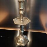 Vintage bronze candle holder