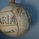 Ballon en cuir cousu " Slingball " Hungaria 1960