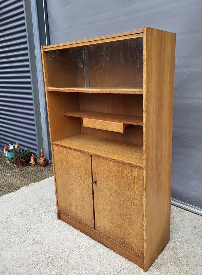 Vintage display bookcase 1960