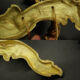 Pair of wall lamps stamped Louis XV style