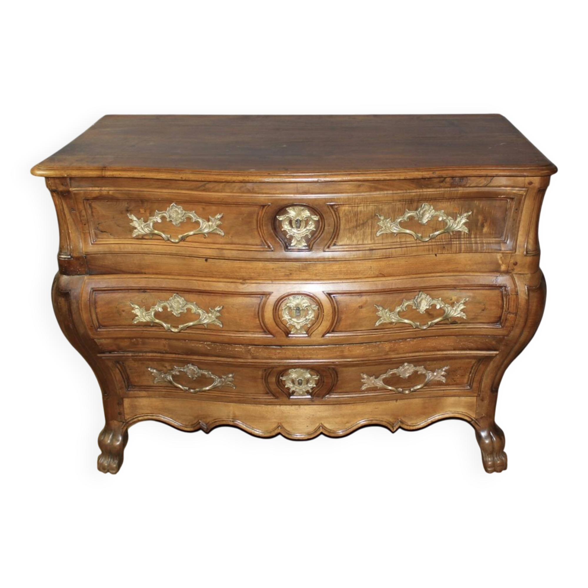 Bordeaux Tomb Commode in Walnut, 18th Century