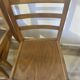 Set of 6 vintage wooden chairs — Monobloc licence assem