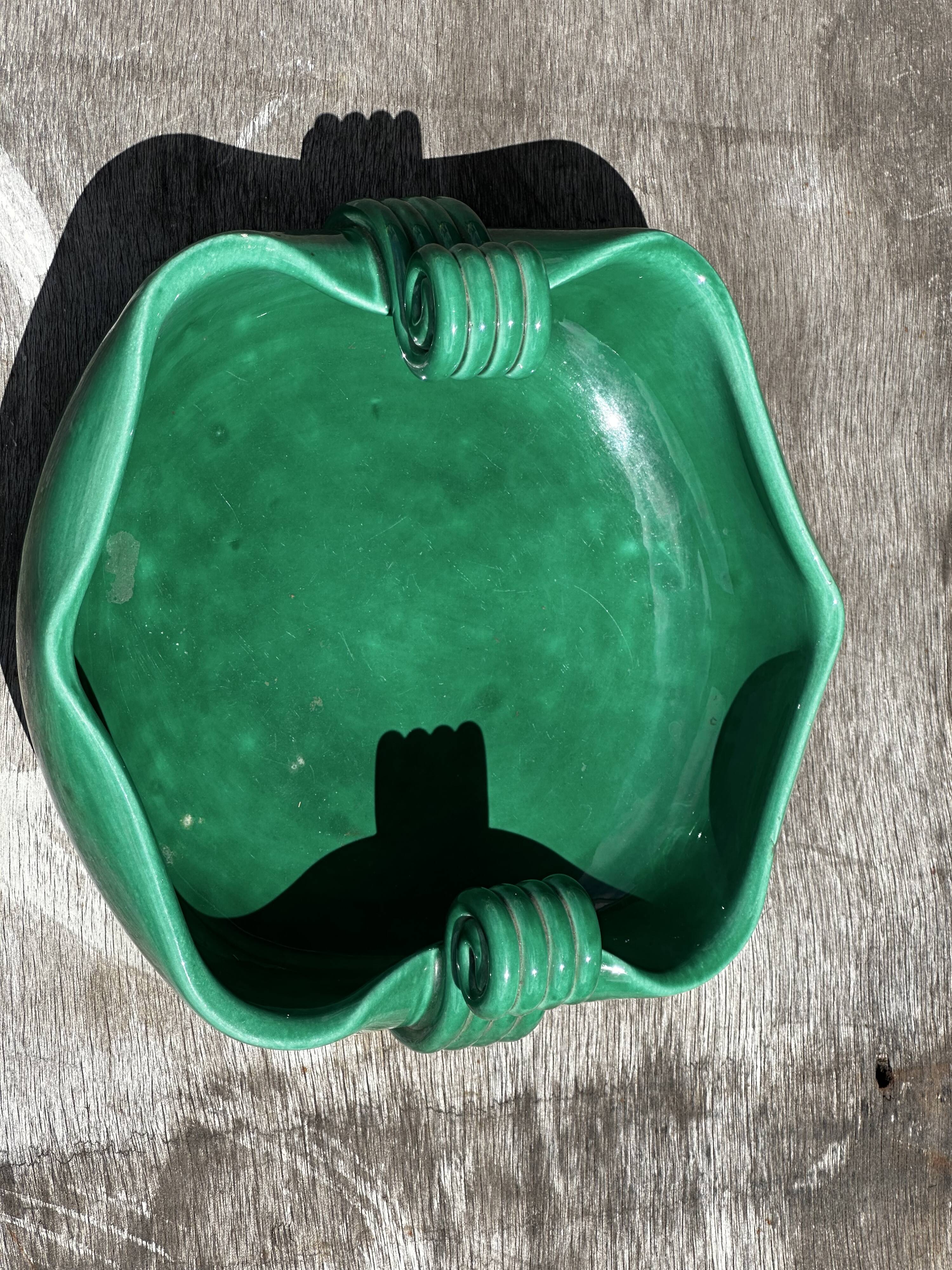 Art Deco 1930s Vallauris Ceramic Empty Pocket Cup