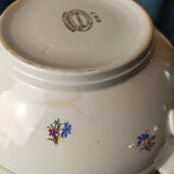 Salad bowl decorated with Poreylor flower