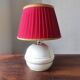 Vintage ceramic ball lamp