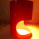 Vintage red lamp from the 70s