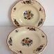 Set of 6 hollow plates Sarreguemines model Marly