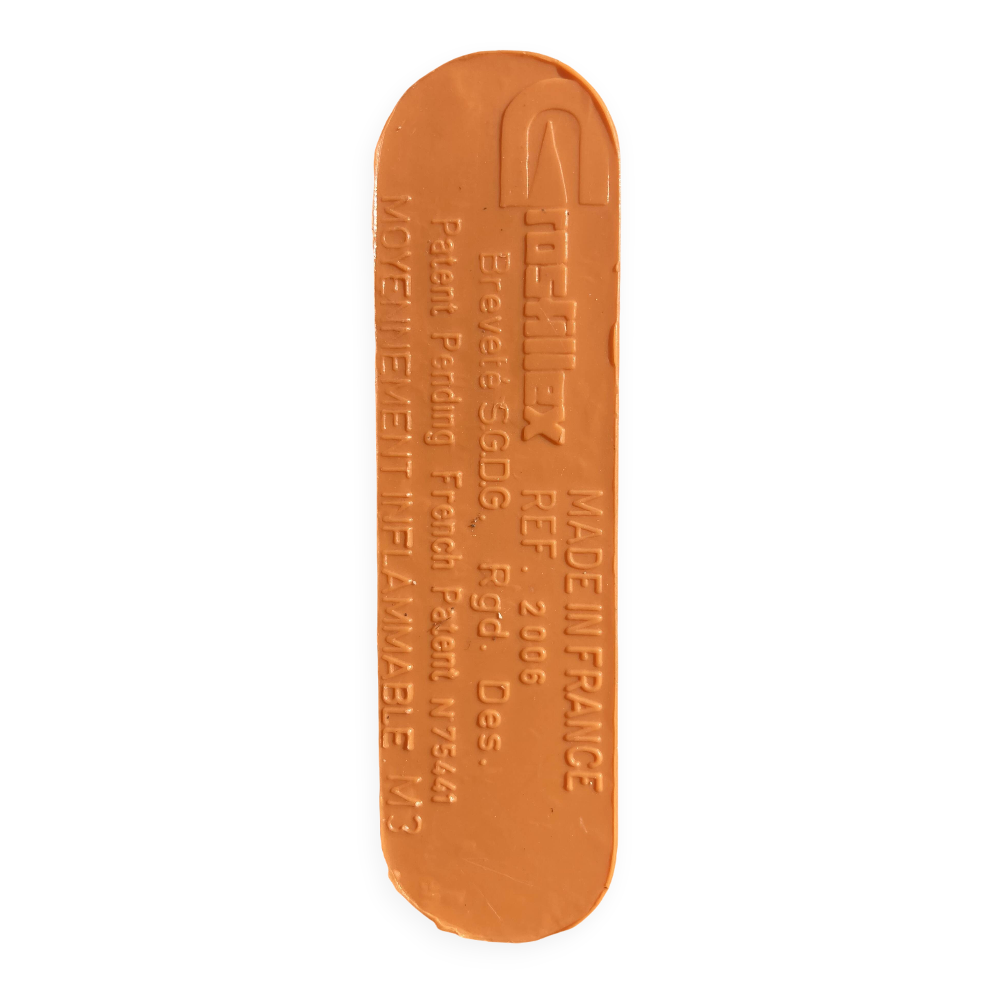 6 Grosfillex chairs from the 70s with orange shell.