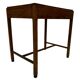 Art Deco Amsterdam School side table minimalist Design