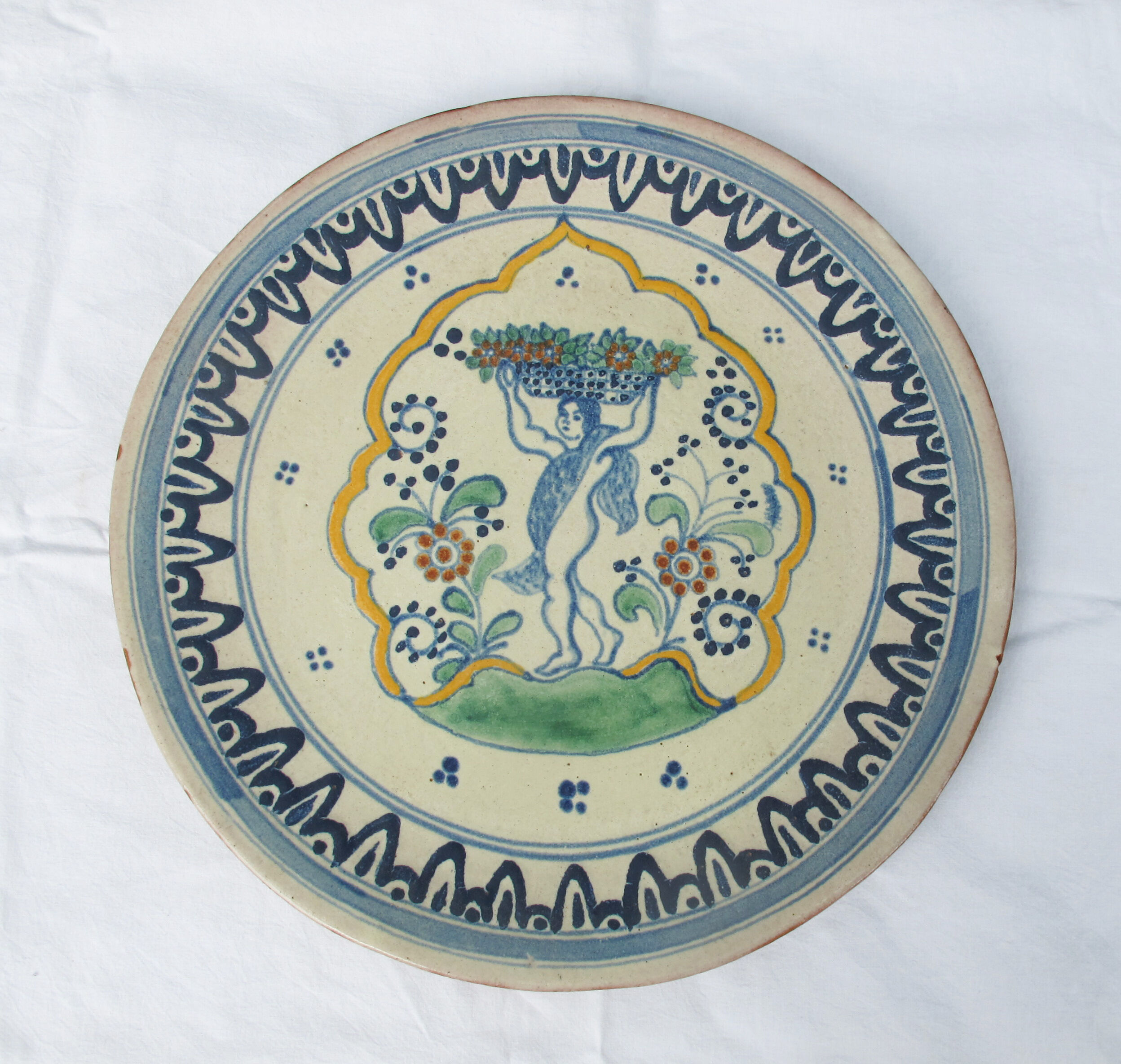 Ceramic earthenware dish