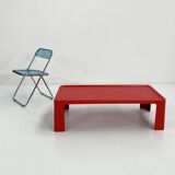 Table basse Amanta rouge par Mario Bellini pour C&B Italia, 1970