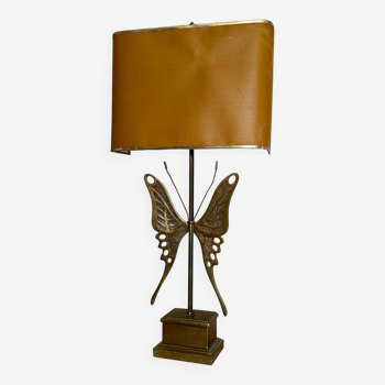 Brass butterfly lamp
